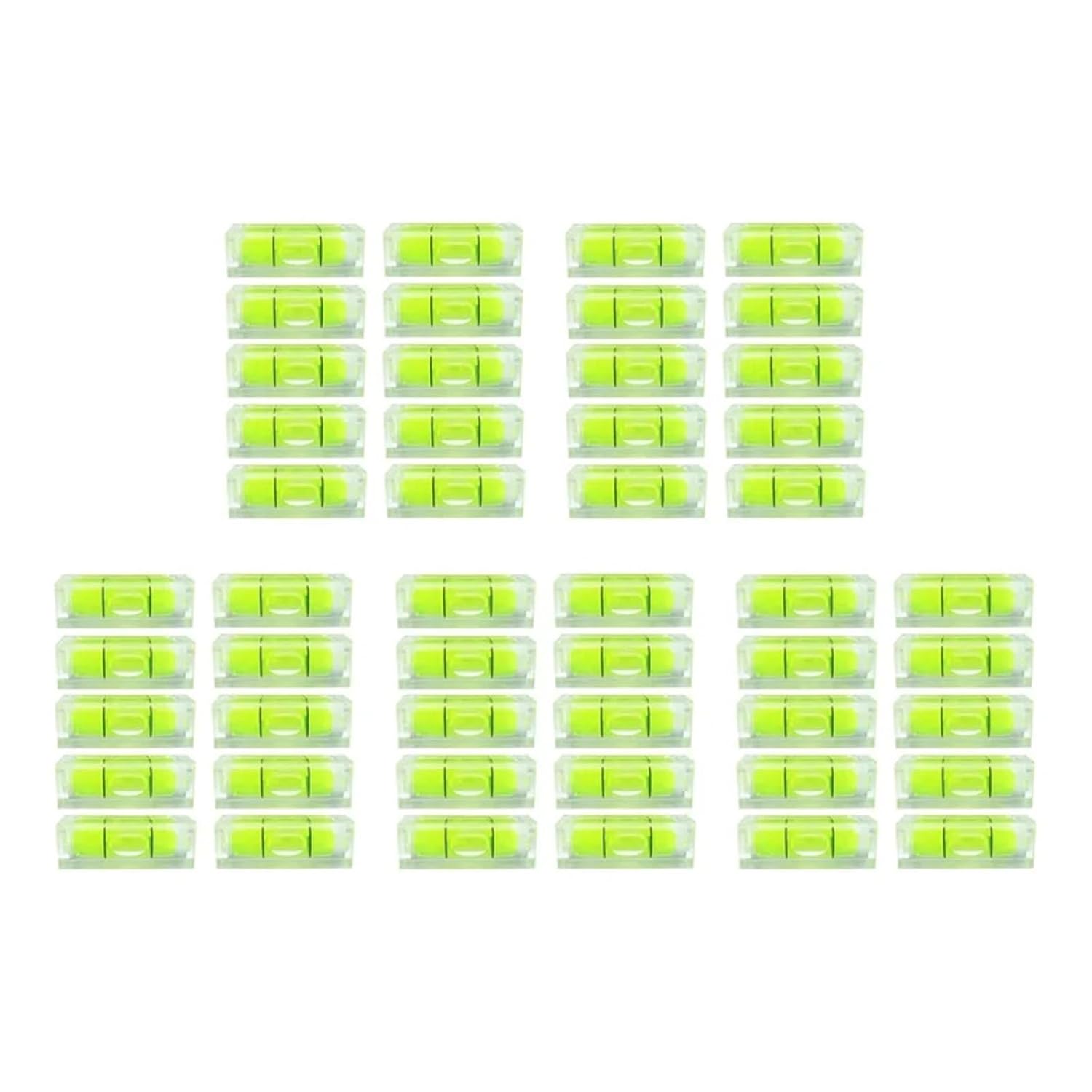 50 mini Bubble Levels 10x10x29mm Square
