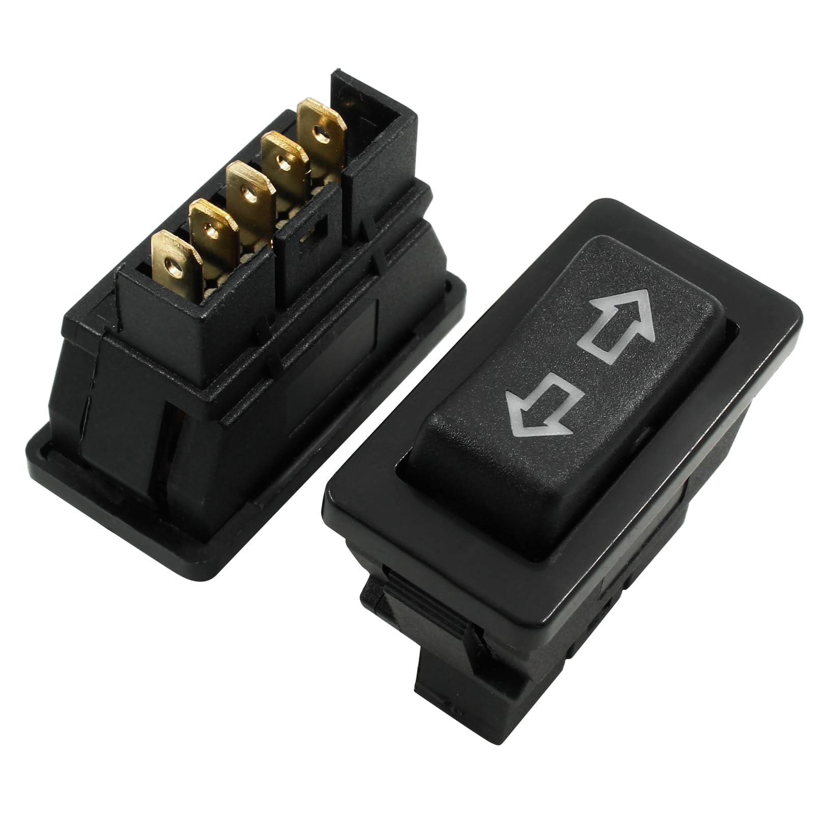 R2 キックス P15 コンビネーションスイッチ/ディマースイッチ 98593 Amazon.com: Unlorspy 2Pcs 5 Pin Car Power Window Switch 12V 20A 5