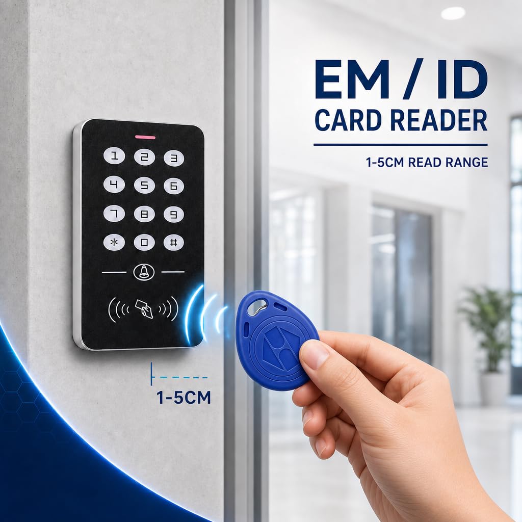 Kit Système Contrôle d'accès RFID 125KHz Set Contrôleur d'accès