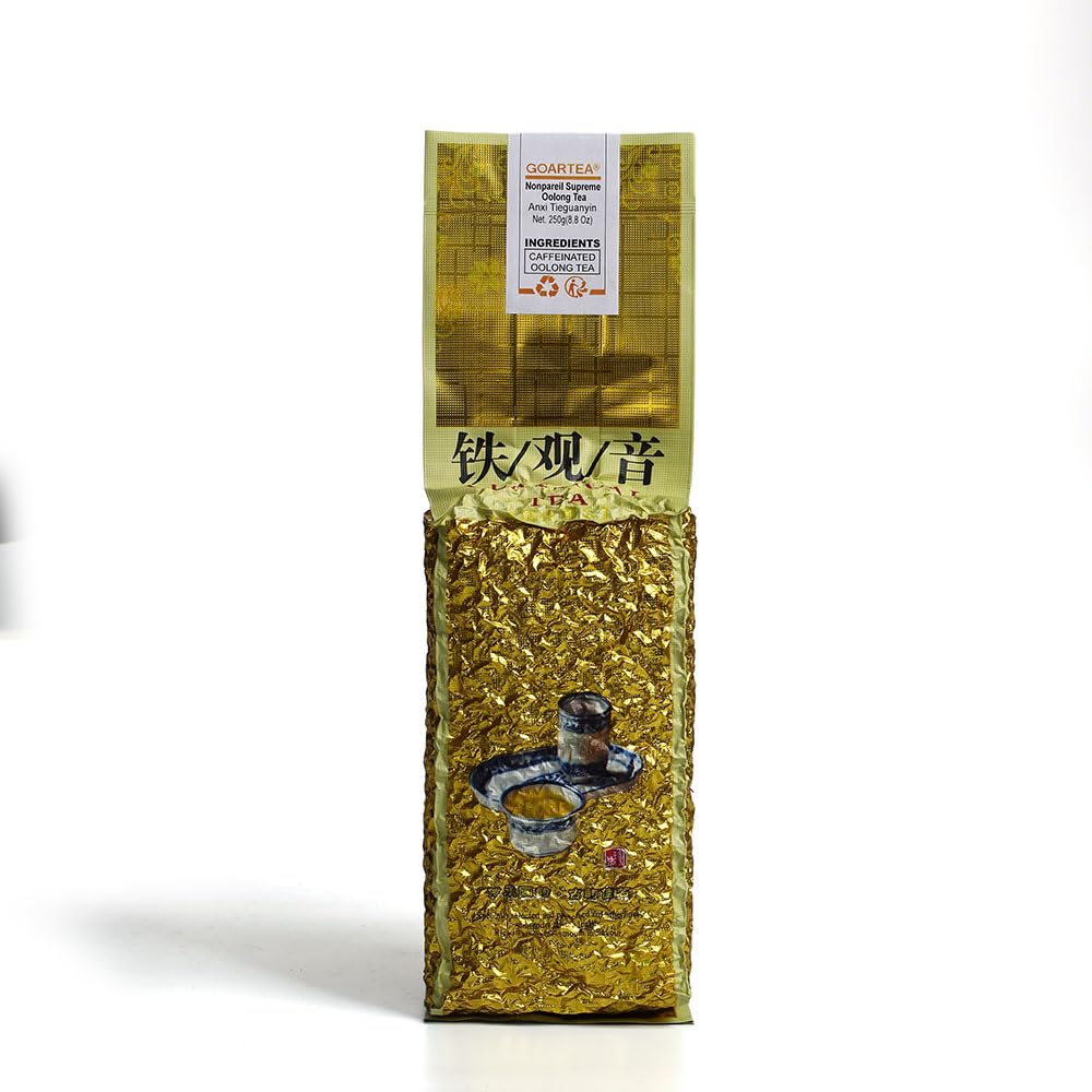 GOARTEA 1000g 35.2oz Nonpareil Supreme Fujian Anxi High Mount. Tie Guan Yin Tieguanyin Iron Goddess Chinese Oolong Tea Tee