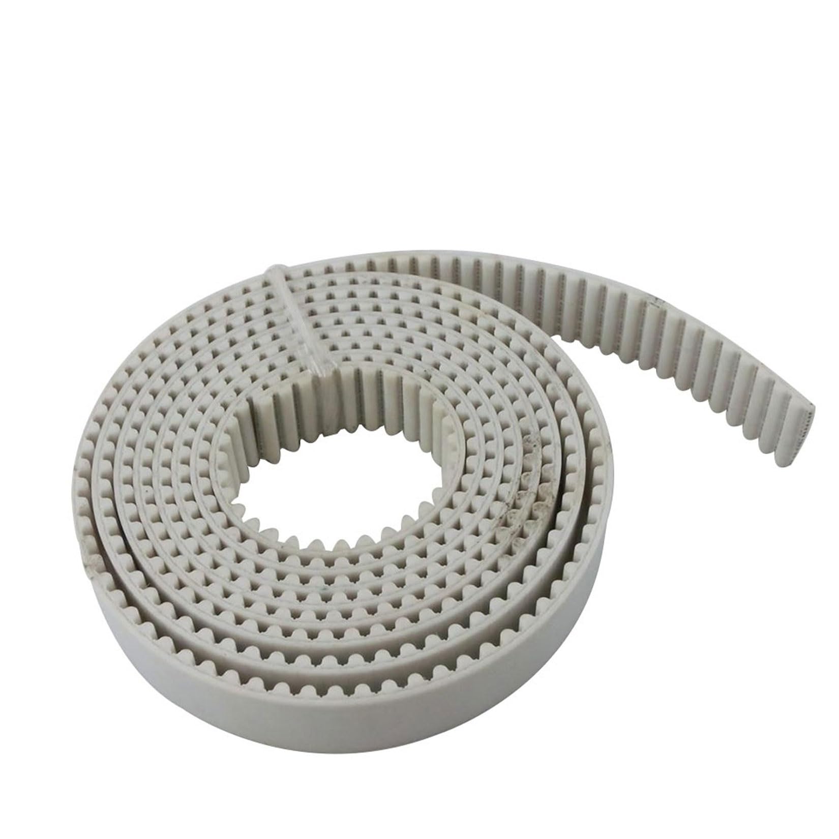 2 Meter HTD weiß 5 m Typ offener Zahnriemen 15/20/25/30 mm Breite 5 mm Teilung 2 m Länge PU-synchrone offene Zahnriemen (Size : 30mm)