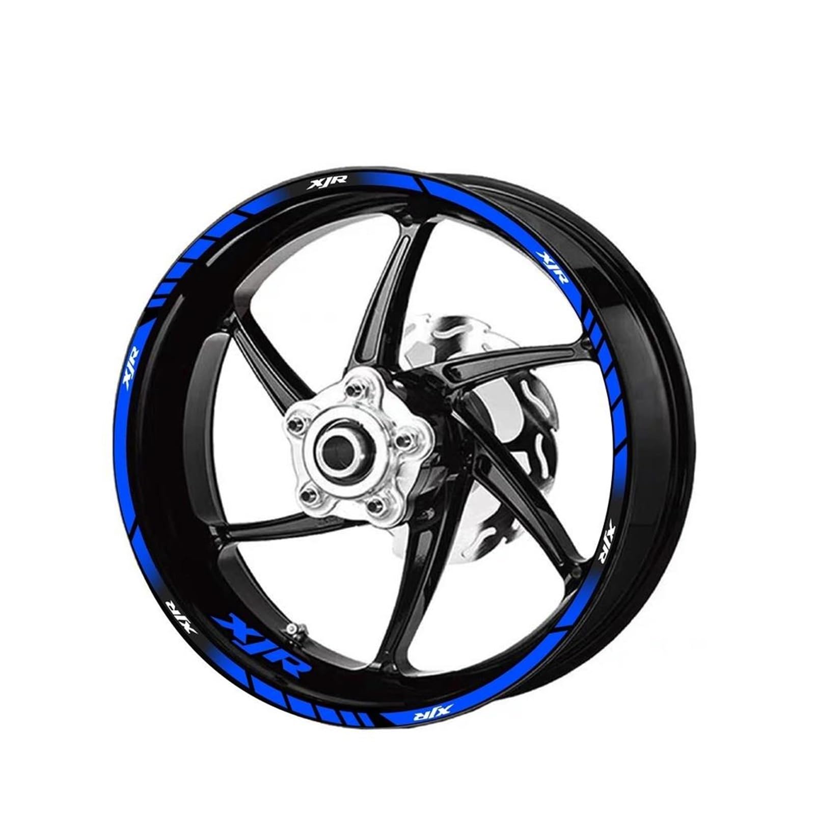 Wheel Stickers Motorcycle Reflective Wheel Decal for XJR 400 1200 1300 XJR1300 XJR400 XJR1200 Hub Stickers Rim Kit Rim Reflective Decal