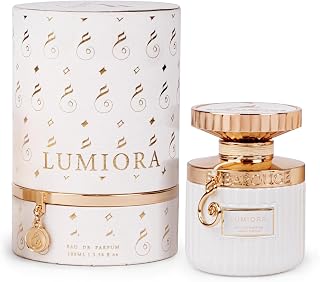 Embarouge Lumiora Luxury Perfume for Woman | Crafted In Dubai | Floral & Woody Notes | Jasmine, Rose and Oud Perfume | Middle Eastern Luxury EDP -100ml