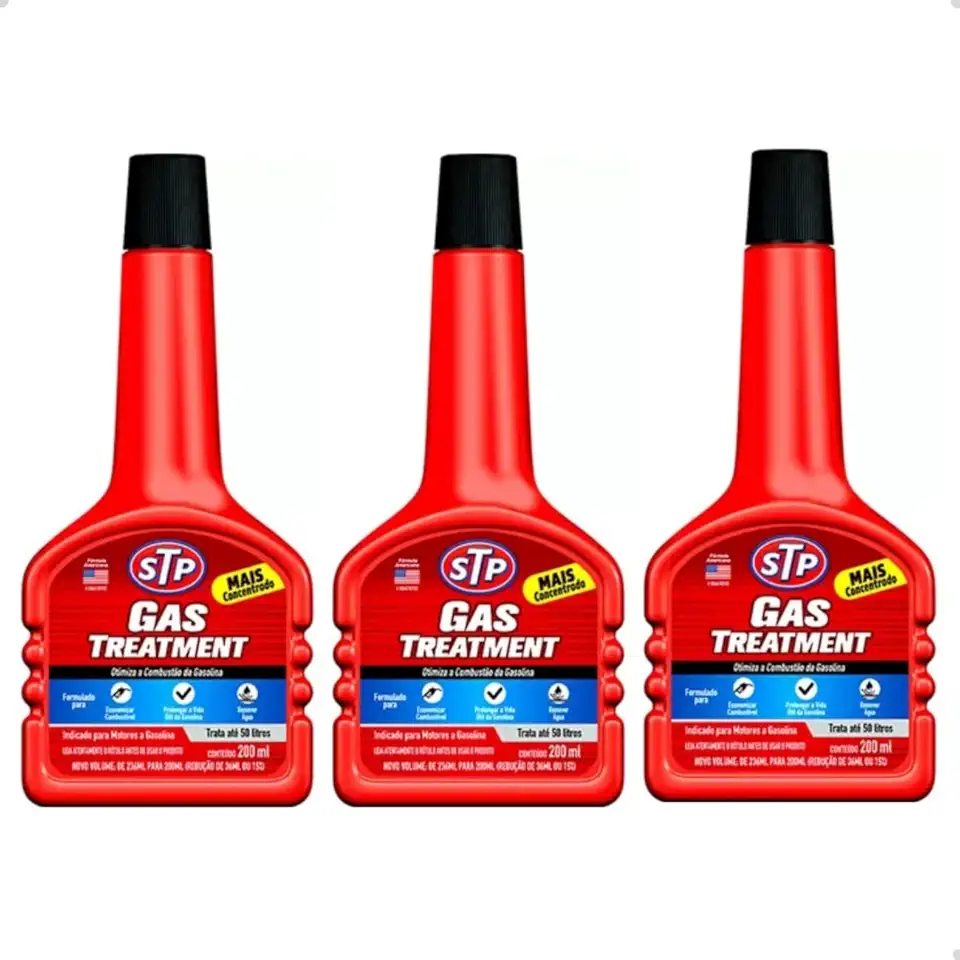3 Gas Treatment Stp - Aditivo De Tratamento Para Gasolina