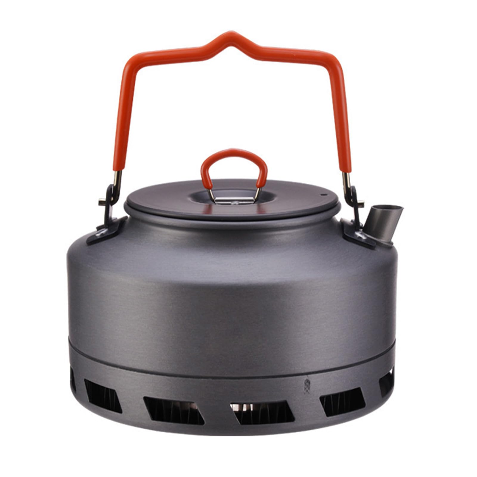 Bouilloire à eau chaude ultra rapide en aluminium avec poignée isolante