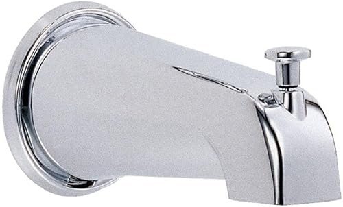 Gerber Caño de bañera de montaje en pared de fontanería con desviador