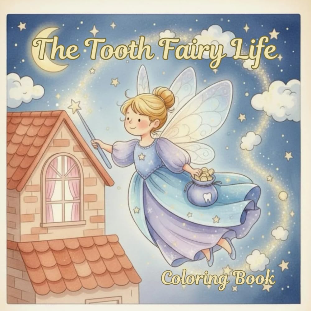 The Tooth Fairy Life: Coloring Book