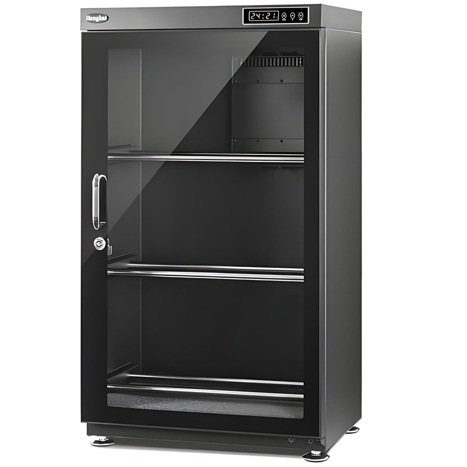 Armario seco de filamentos, caja de almacenamiento sellada de 70 L con control de humedad (15%-60% RH) para materiales de impresora 3D, nailon, PLA, PETG, ABS, TPU, PA