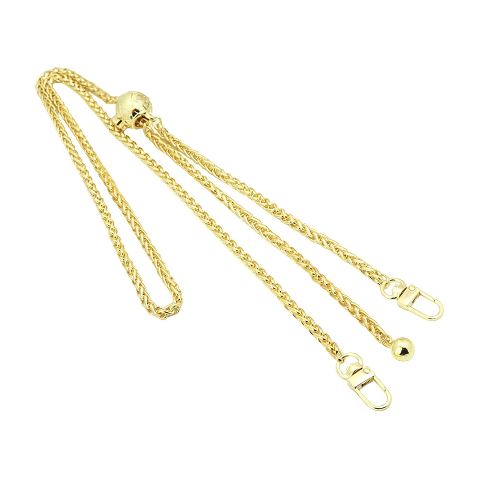 heavenglowpurse chain strap adjustable bag chain for small shoulder bag handbag clutch green aureate