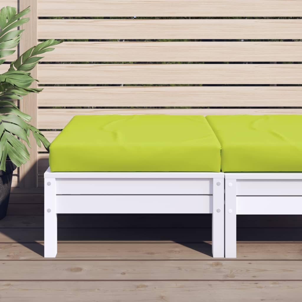 vidaXL Bright Green Pallet Cushion - Oxford Fabric, Soft Foam Fiber Filled, Indoor/Outdoor Use, Water-, Versatile Home Décor Seating Pad