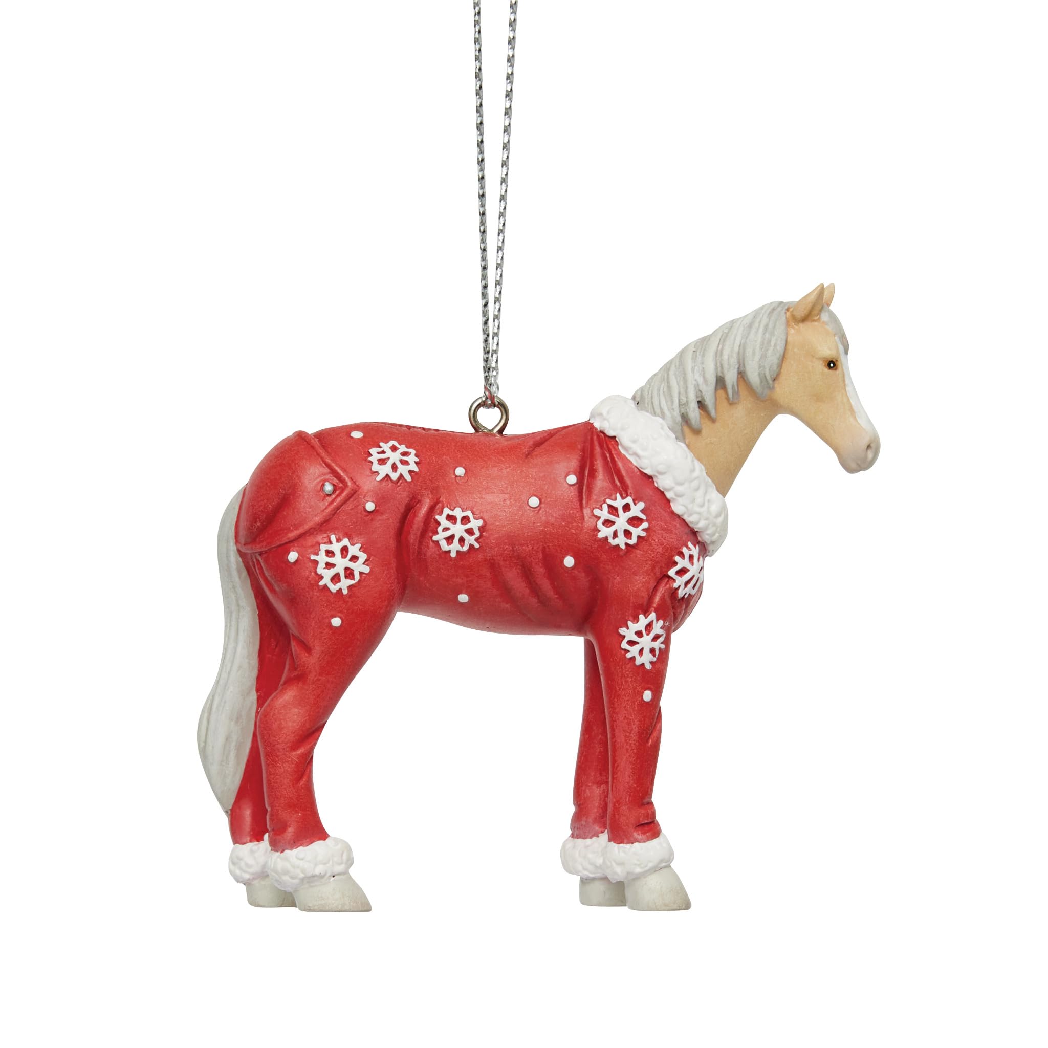 Décoration de Noël Painted Ponies Enesco pour Sapin Festif en Famille