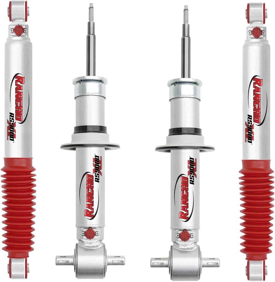 Amazon.com: Rancho RS999198 RS999830 Set of Front & Rear RS9000XL