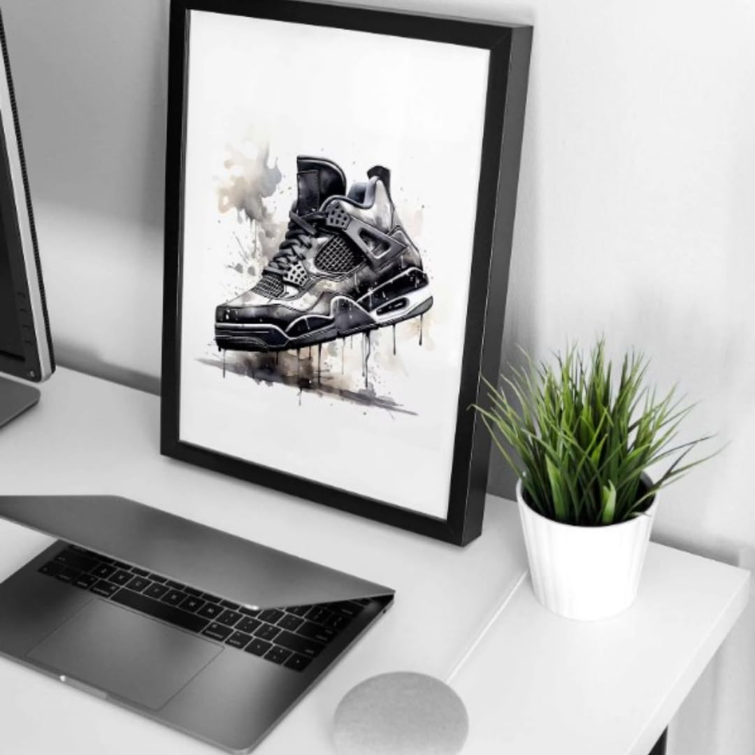 THE MOON STORE Hypebeast Sneaker Posters - Air Jordan Watercolour