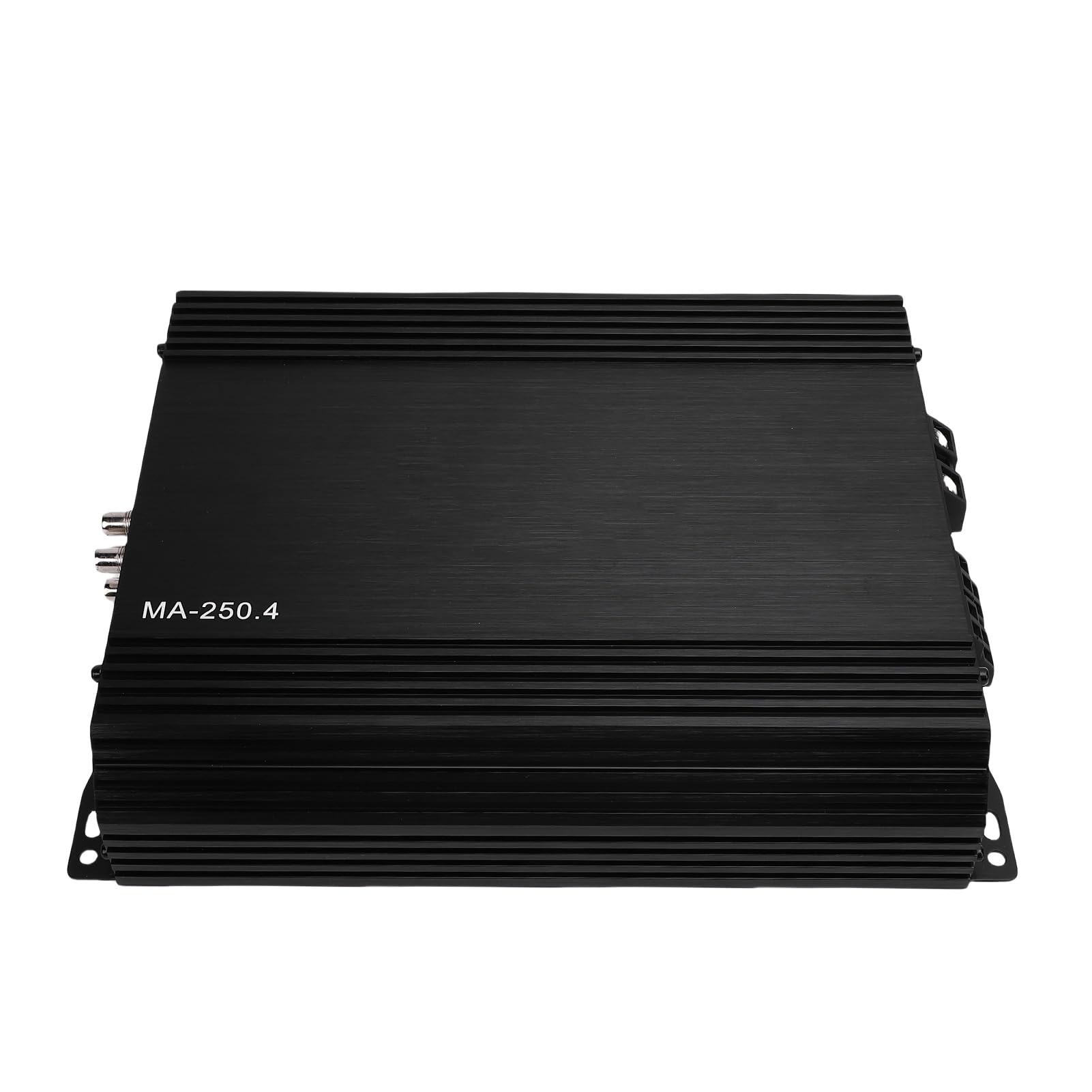 Amplificador de coche de 4 canales 12 V, 4 x 250 W, salida de alta potencia, aleación de aluminio, clase D, amplificador estéreo para coche