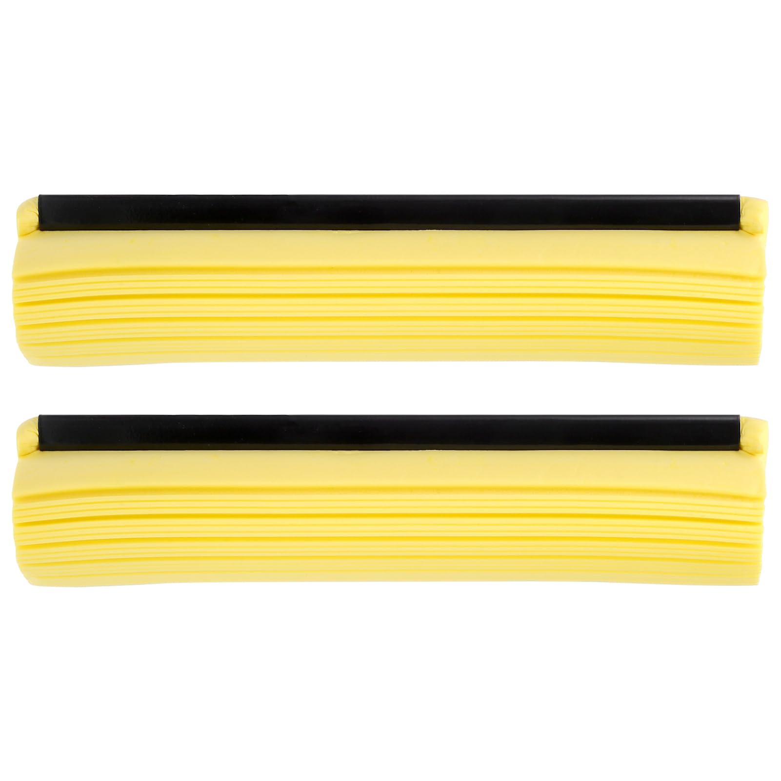 Healeved 2pcs PVA Sponge Mop Replacement Cleaning Accessory for Home Floor Tile Car Care Absorbent Non-Scratch Design for Wet Dry Use