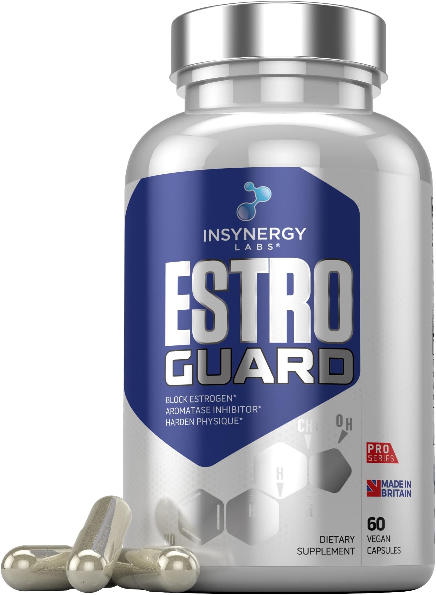 – Estro Guard Estrogen Blocker for Men (Highest Dosage) Anti Estrogen Tablets PCT Supplements | Muscle Building Supplements, Aromatase Inhibitor, Indole 3 Carbinol Stinging Nettle 60 Vegan Capsules
