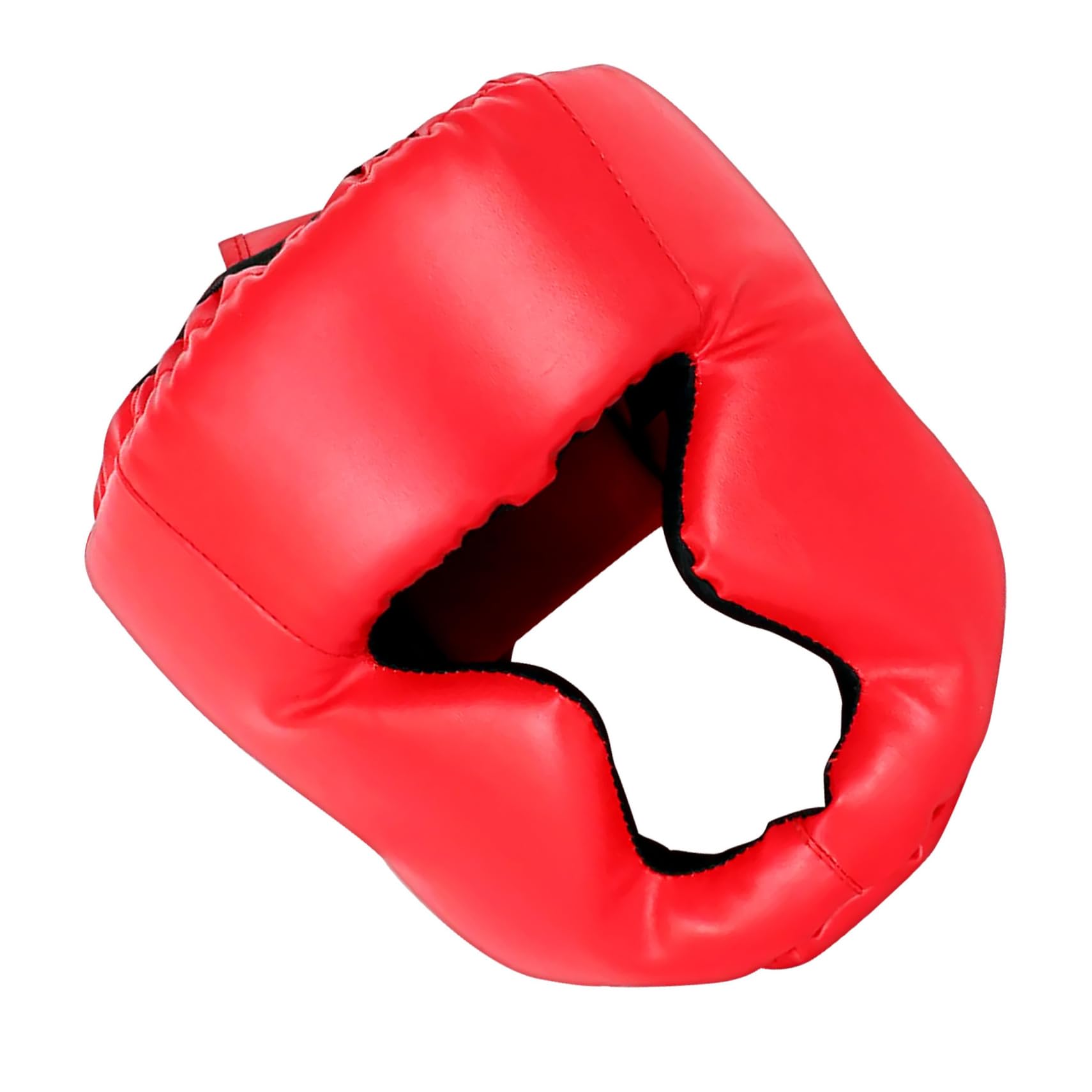 NAMOARLY Boxing Headgear Boys and Girls Sparring Guard Safety Training Gear for Boxing Thai Taekwondo Red Size s