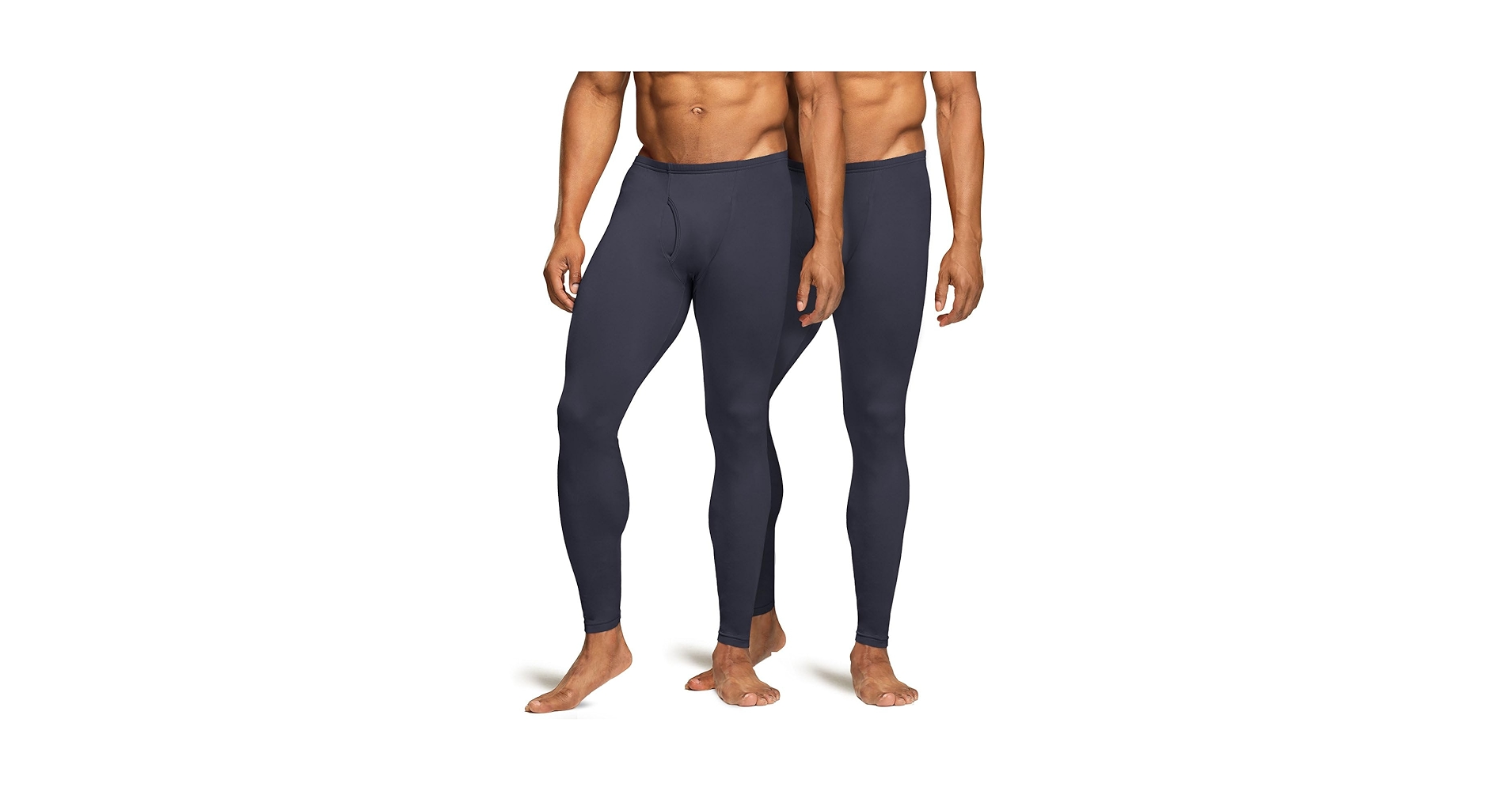TSLA Men's Thermal Underwear Pants, Heated Warm Fleece Lined