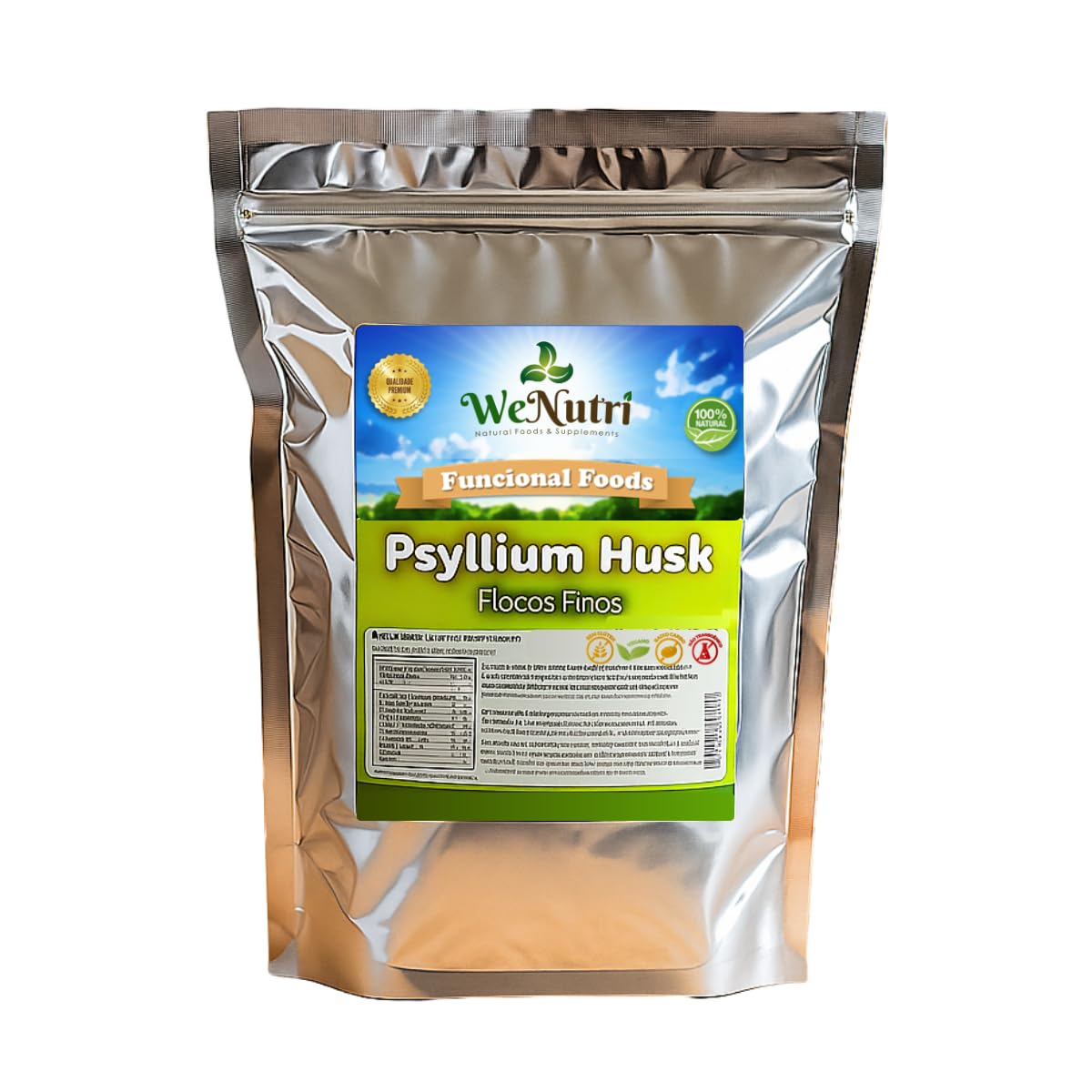 para que serve o Psyllium: como tomar e efeitos colaterais-radardasaude 4 Psyllium Psillium Husk 750g Wenutri Floco