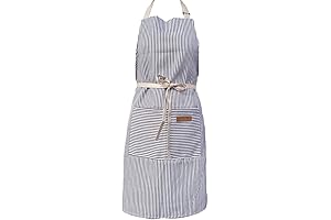 Striped Aprons for Women: Stay StylIsh and Protected in the Kitchen