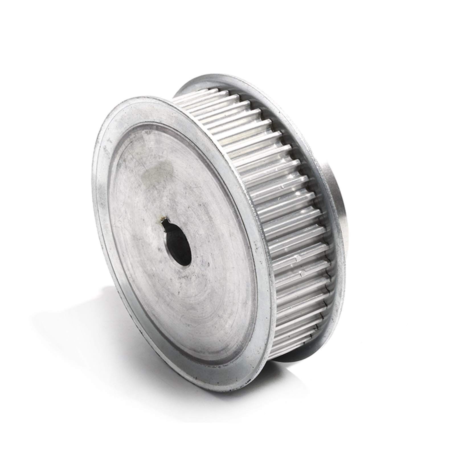Xianglaa-Polea de distribución Polea de la correa dentada de la aleación de aluminio 60teeth, polea dentada HTD5M 60T, ancho de cinturón de 21 mm, 12/14 / 15 / 20mm Bore, 60teeth Polea de engranajes c