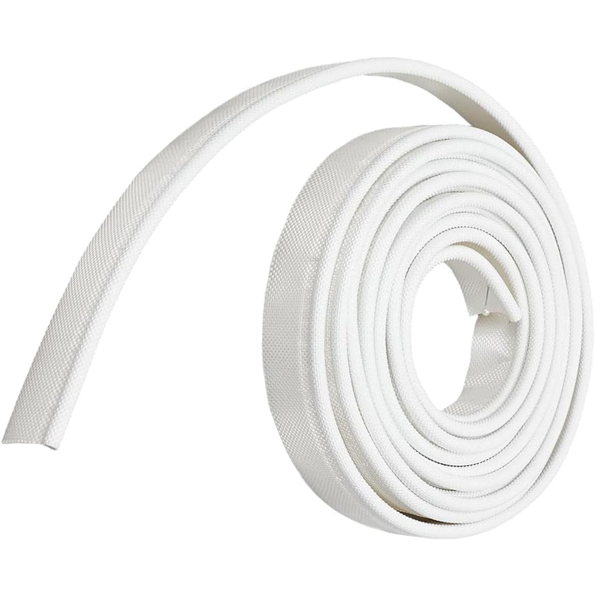 JUTTAUTO Lot de 3 mètres de passepoil pour rail d'auvent, 8 mm, blanc, double rabat, insert pour rail d'auvent Ka-dor avec noyau en PVC solide pour caravane/camping/tentes/autocaravane