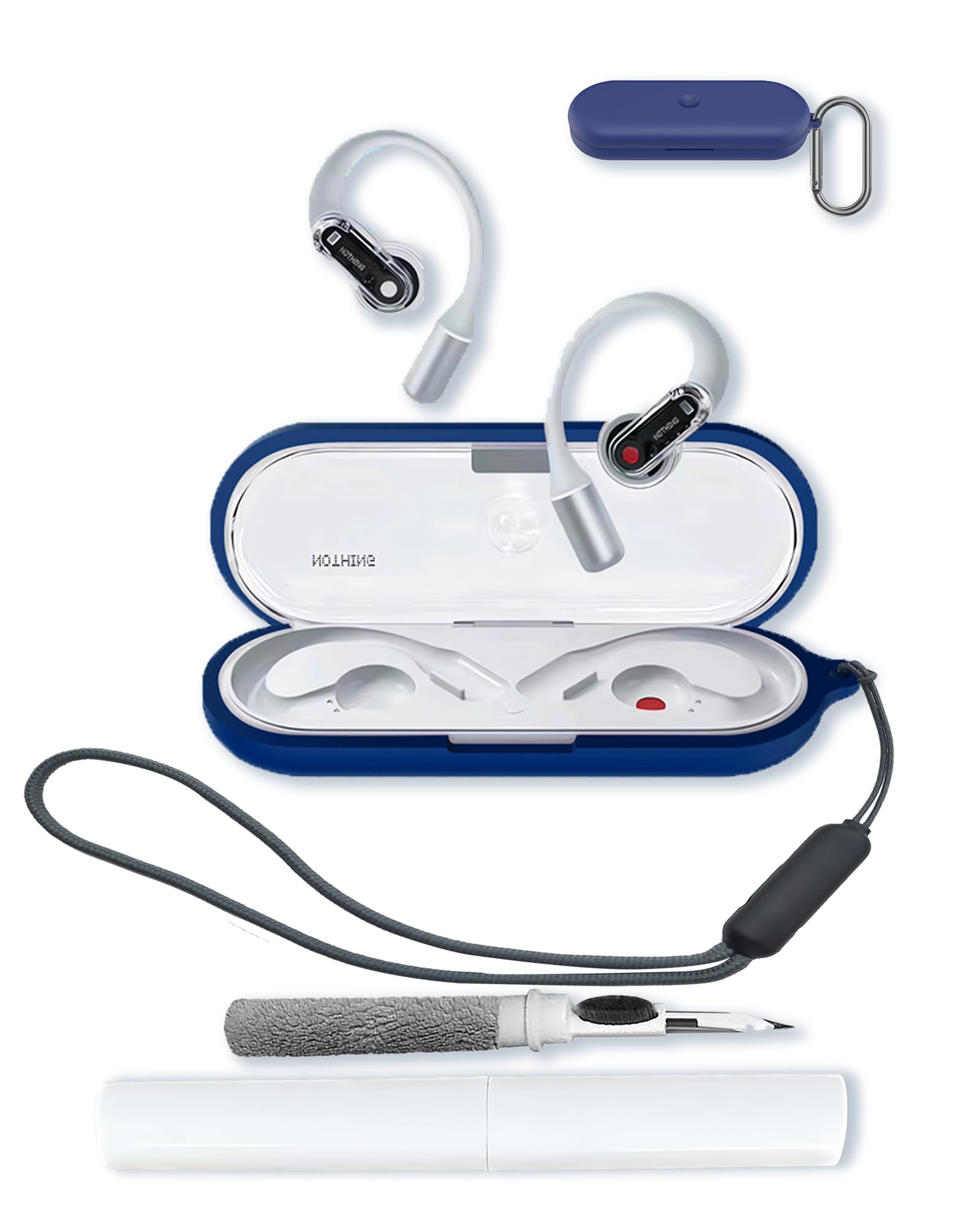 Nothing ear (open)　シリコンケース付き Amazon.com: Case for Nothing Ear (Open) Headphones,Soft Protective