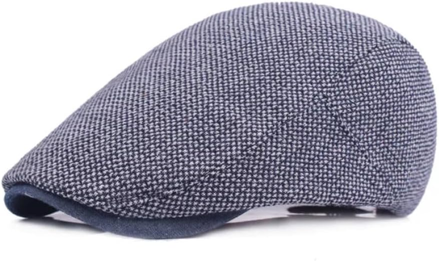 Newsboy Caps Men Soft Cotton Hat Bone Masculino Flat Cap Autumn Adjustable Ivy Hats for Women