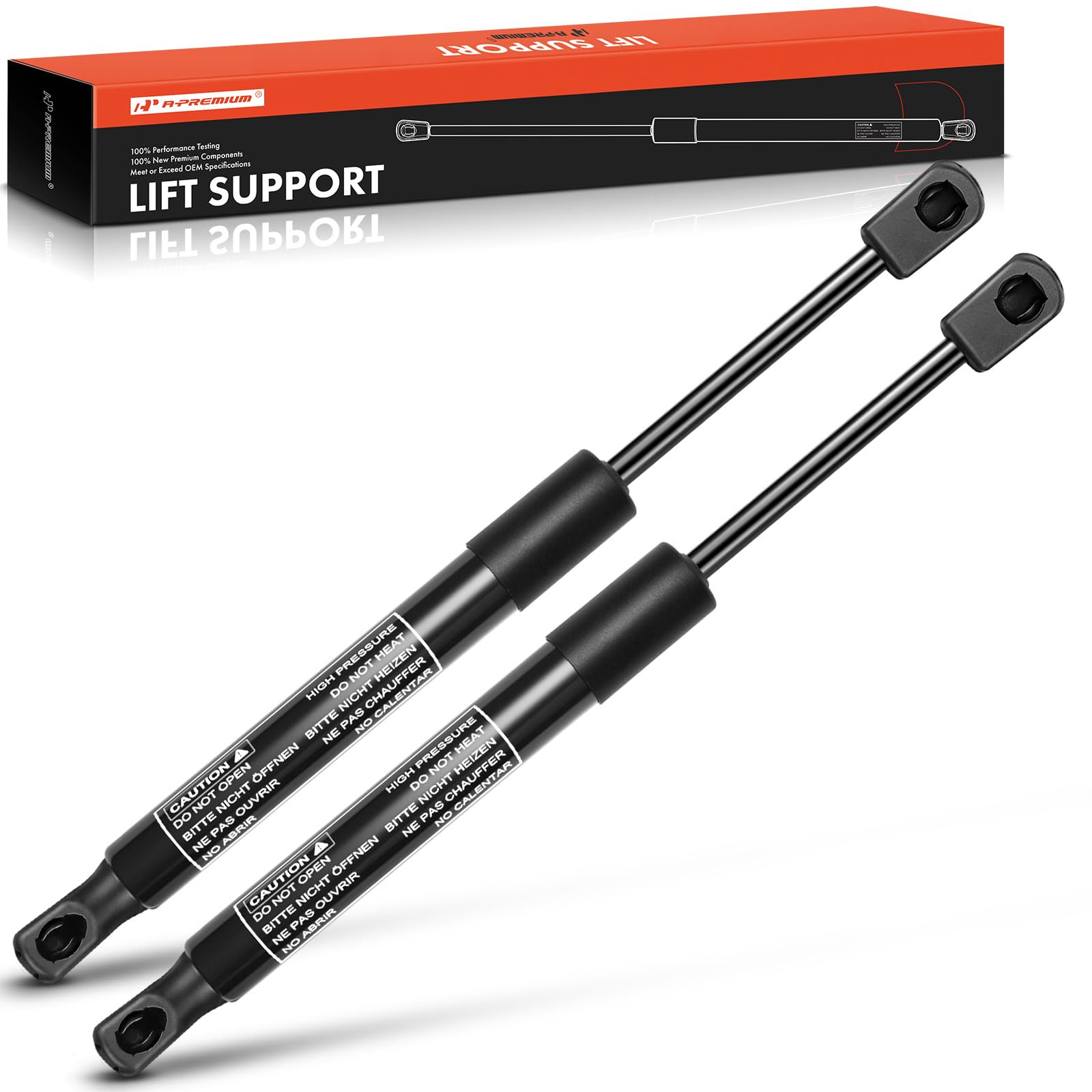 Amazon.com: A-Premium Rear Trunk Lift Supports Shock Struts