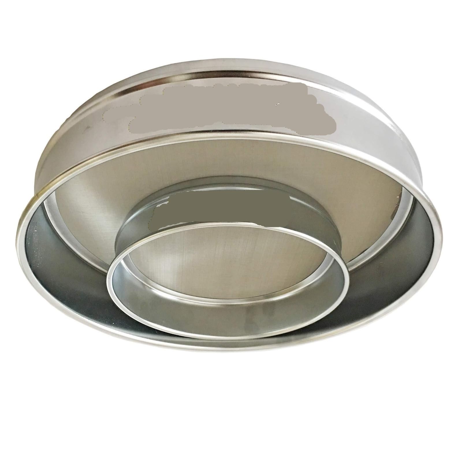 Setaccio di prova a 18 maglie con apertura da 1 mm – 30 cm in acciaio inox con telaio cromato per laboratorio e uso industriale
