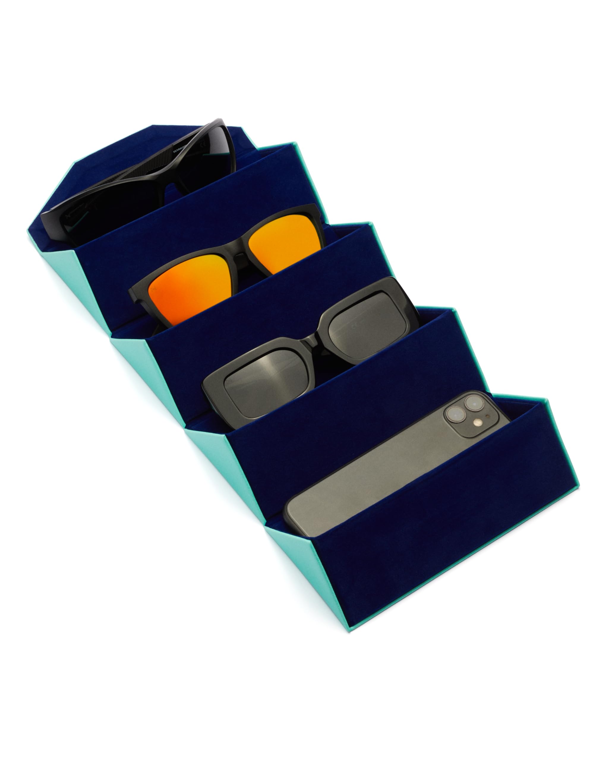 Hawkers Unisex Blue Accessories Travel Multicase - Mint