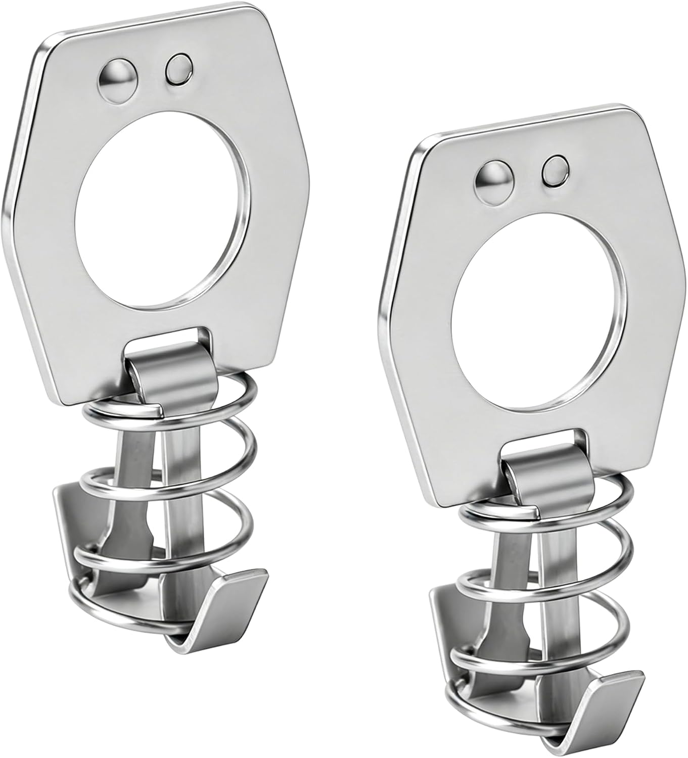 BOUYAO RV Water Heater Door Latch, 2-Pack Stainless Steel