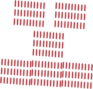 FOMIYES 600 Pcs Tweezer Tip Protector Lashes Tweezers Grafting Eyelashes Tips Covers Tweezers Cover Grafting Tweezers Caps Silicone Tweezer Covers Small Tweezer Covers Tweezer Cots Red