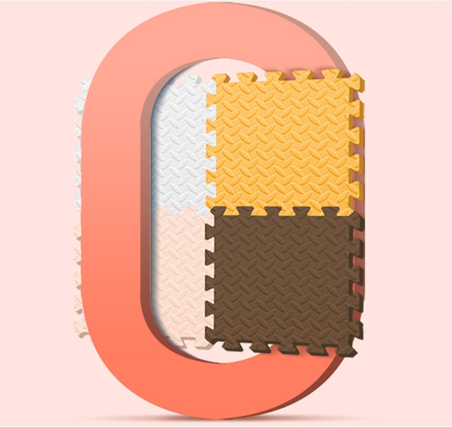 Joint Mat Kids Corner 60 * 60 * 2.5 * 4 Carpet Floor Mat Flooring Scratch Prevention Floor Mat Mat Cushion Mat (Color 5 30 * 30 * 1.2 * 32)