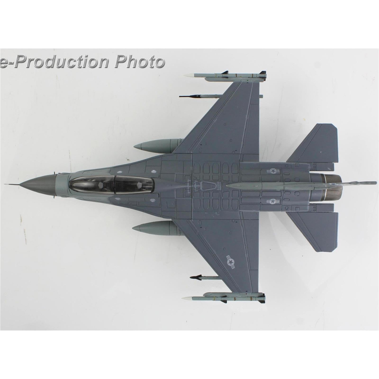 aerei a reazione Aereo da caccia F-16D in scala 1:72, 85-1572, Edwards AFB, 2024 regali per piloti