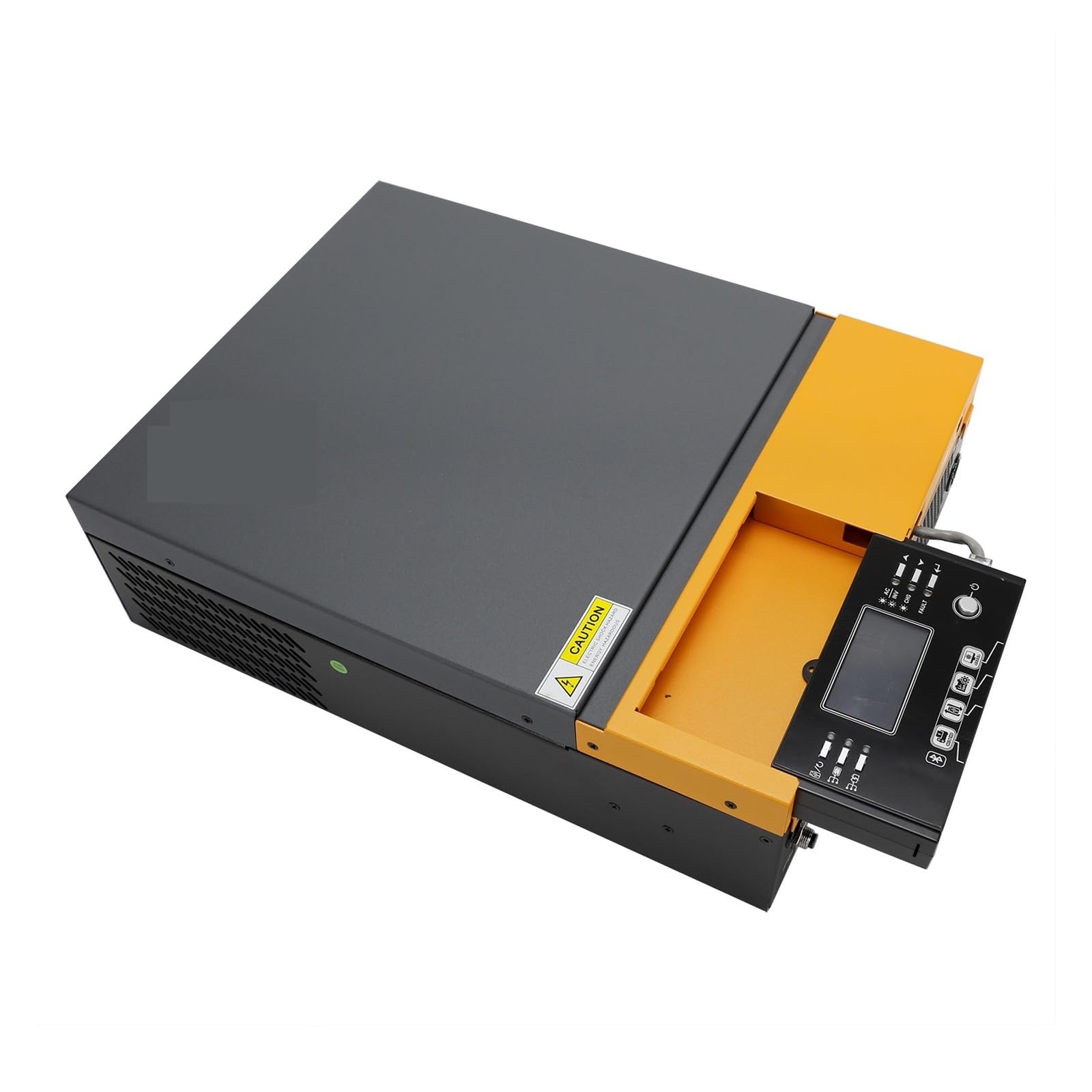 Inversor Solar HíBrido Inversor Solar Híbrido 5KW Off Grid Inversor De Onda Sinusoidal Pura 5000W con Controlador De Cargador Solar MPPT 80A Puerto USB