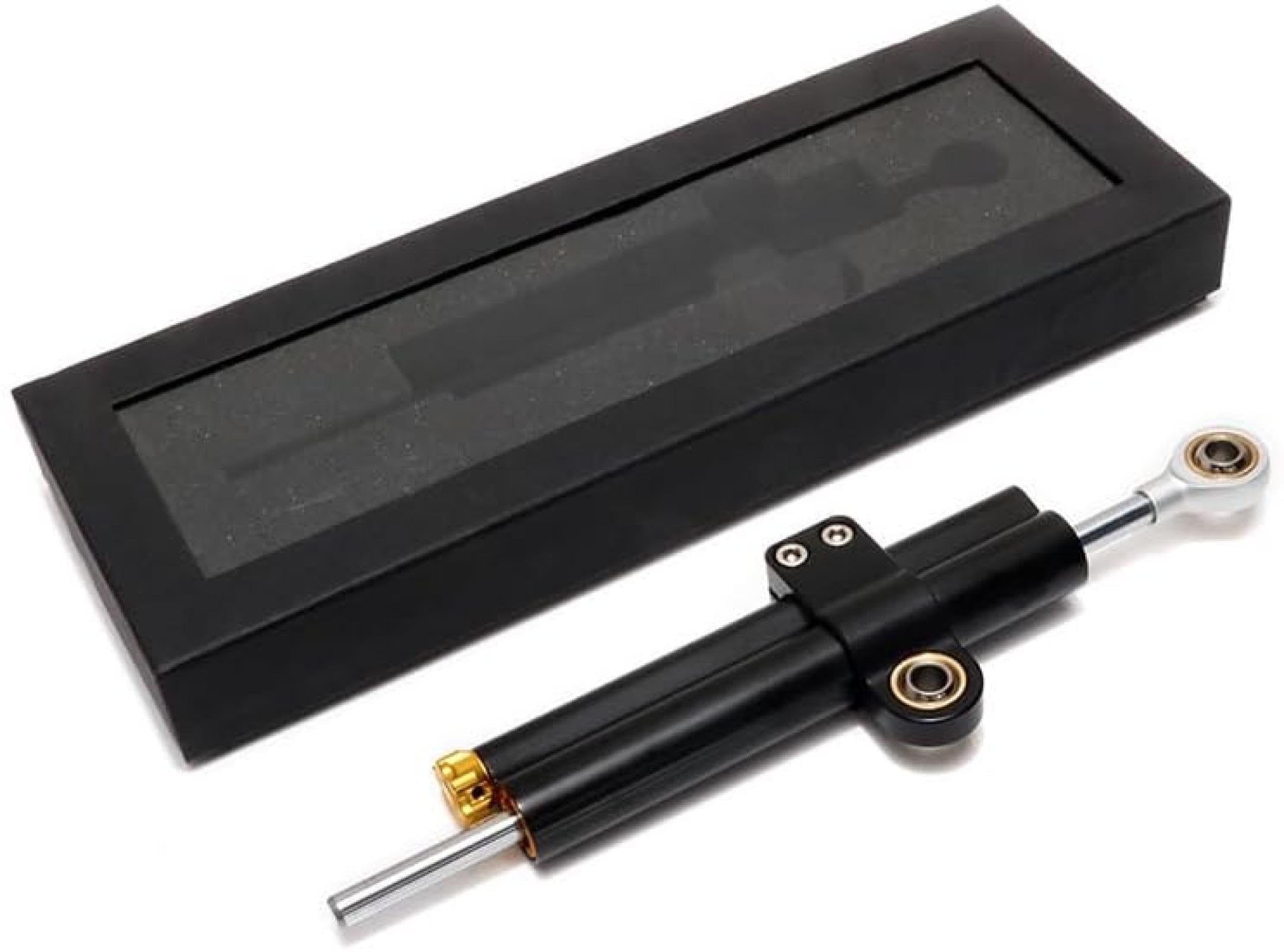 Amortisseur de direction moto Pour BMW S1000R S 1000 R 2014-2018 2019 2020 Amortisseur de direction à double tube pour moto, tampon de direction anti-tremblement