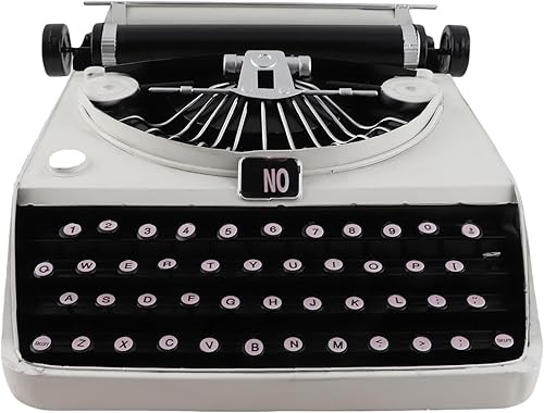 Miniatura 9 de Máquina de escribir a la antigua, máquina de escribir antigua, accesorios para máquina de escribir antigua, para aliviar el estrés, decoración de