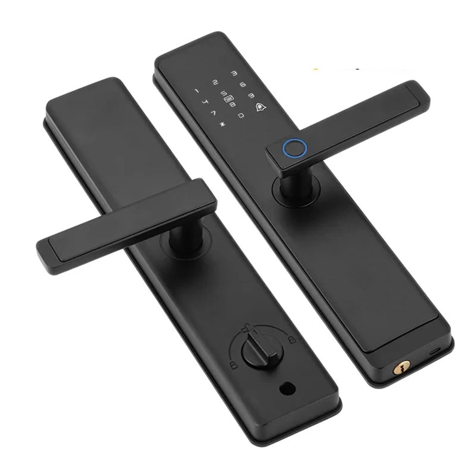 La cerradura de puerta electrónica del teclado Digitaces la elegante funciona remotamente controla,Fácil instalación de bricolaje(24 240 Mortise)