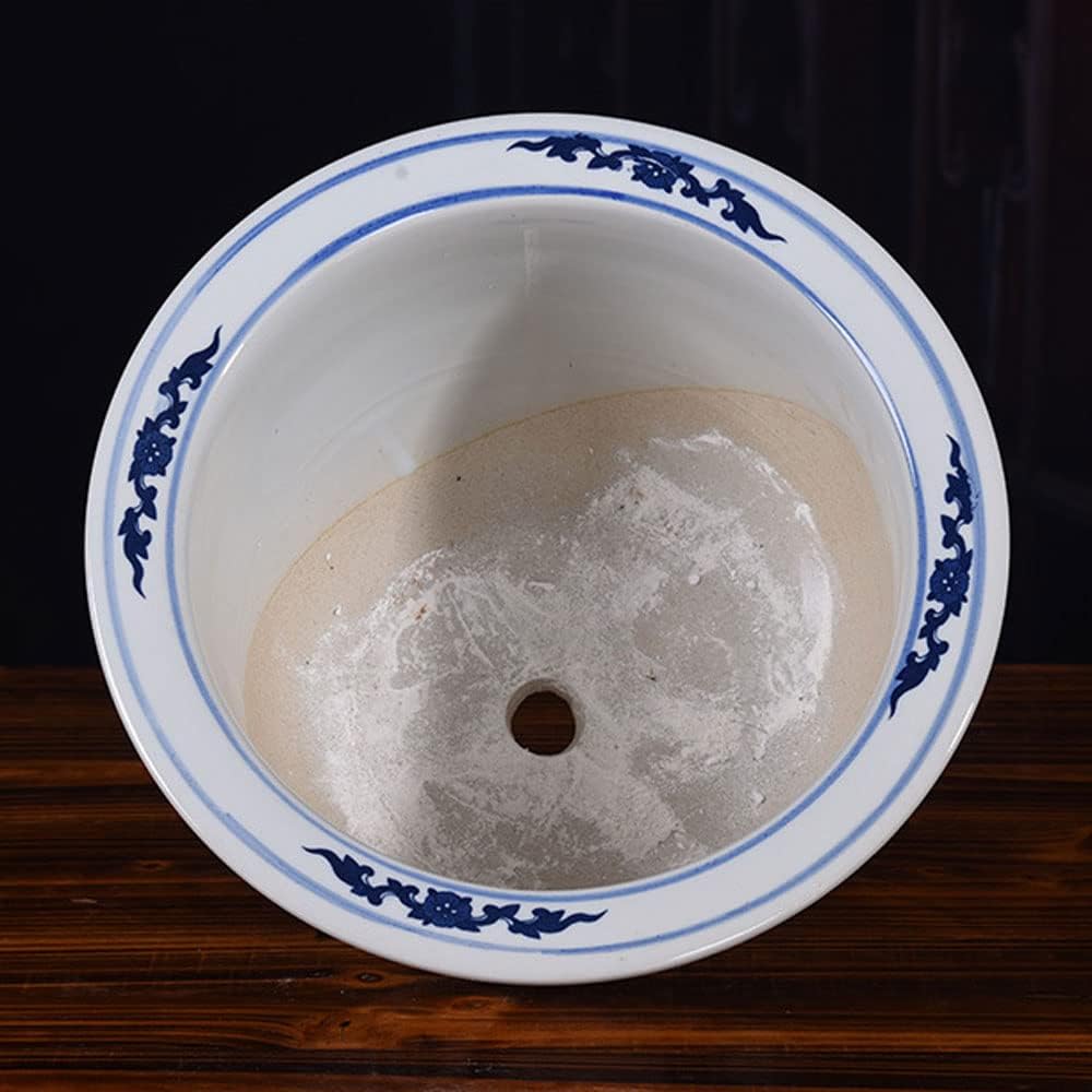 鶴仙園陶器植木鉢トレイ 2点セット 鶴仙園陶器植木鉢トレイ 2点セット