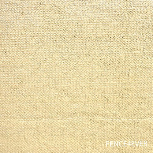 image for Fence4ever 6'x50' 3rd Gen Tan Fence Privacy Screen Windscreen Shade Co