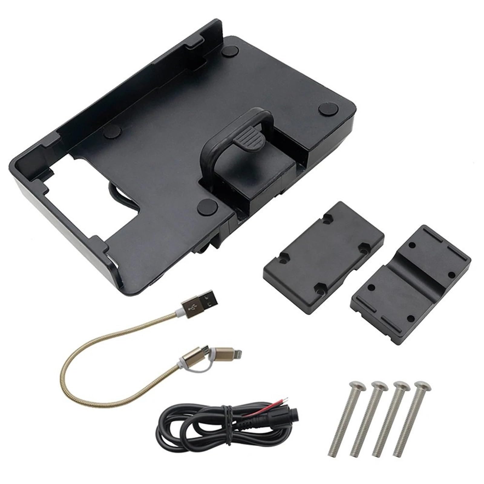 Motocyklowy uchwyt do nawigacji Pasuje do BMW R1200GS F800GS F700GS Pasuje do Honda CRF1000L Uchwyt na telefon Uchwyt nawigacyjny z ładowarką USB Uchwyt na telefon