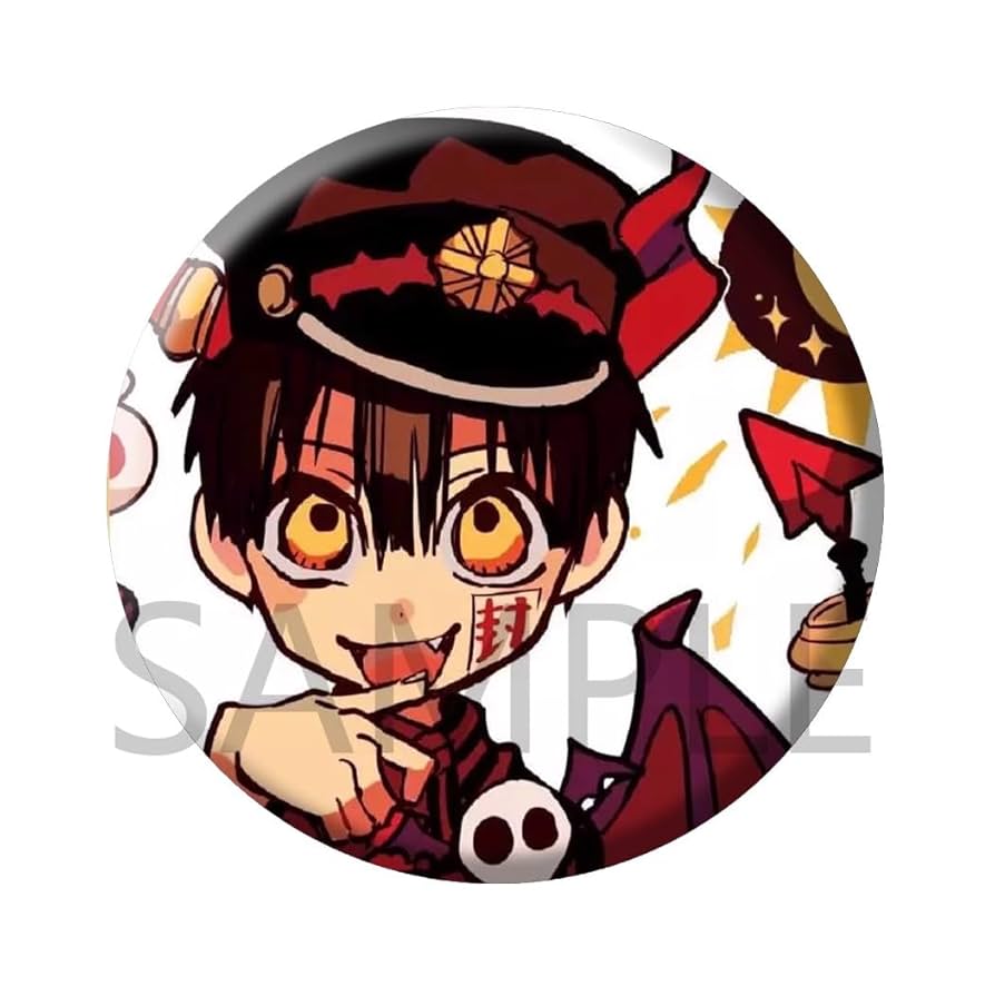 地縛少年花子くん 柚木普 八尋寧々 夏彦 源光 アクキー 缶バッジ セット Amazon.co.jp: 地縛少年花子くん 缶バッジ ブローチ 75mm 5枚