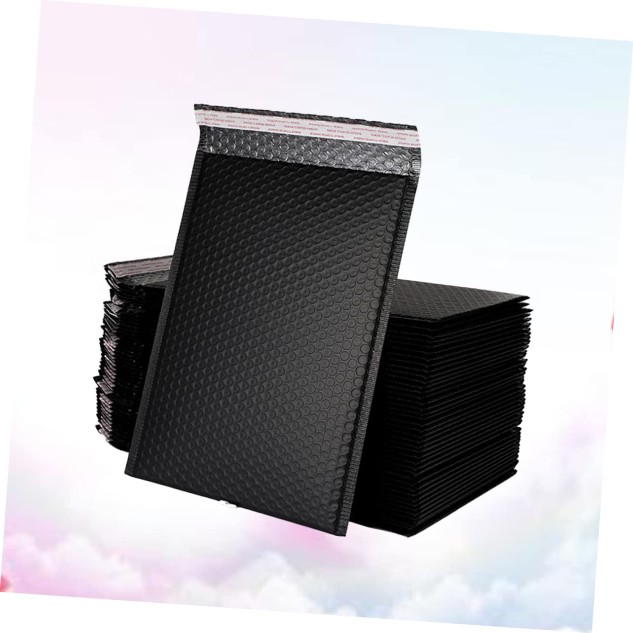 HAPINARY 25pcs Packaging Bag Bubble Storage Bag Bag Lightweight Bubble Bag Postal Bag Foam Padding Bubble Pouch Packing Pouch Black