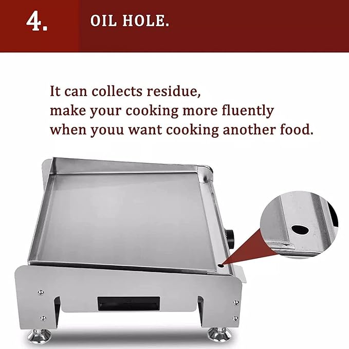 Sartén Eléctrico Antiadherente 2300W 240V miniatura 4