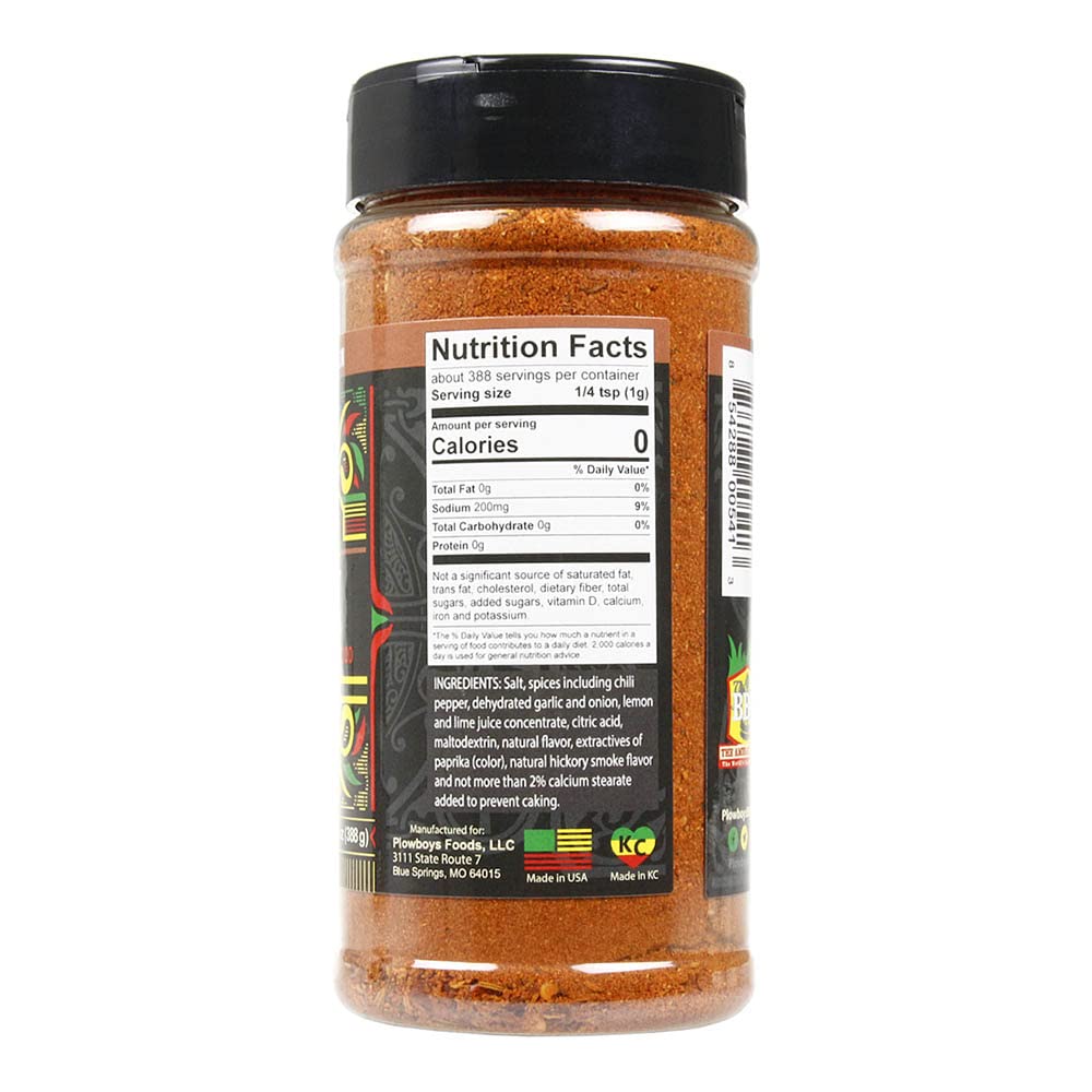 Plowboys - The Jerk - Jamaican Jerk Condimento Rub - Grande 14 oz