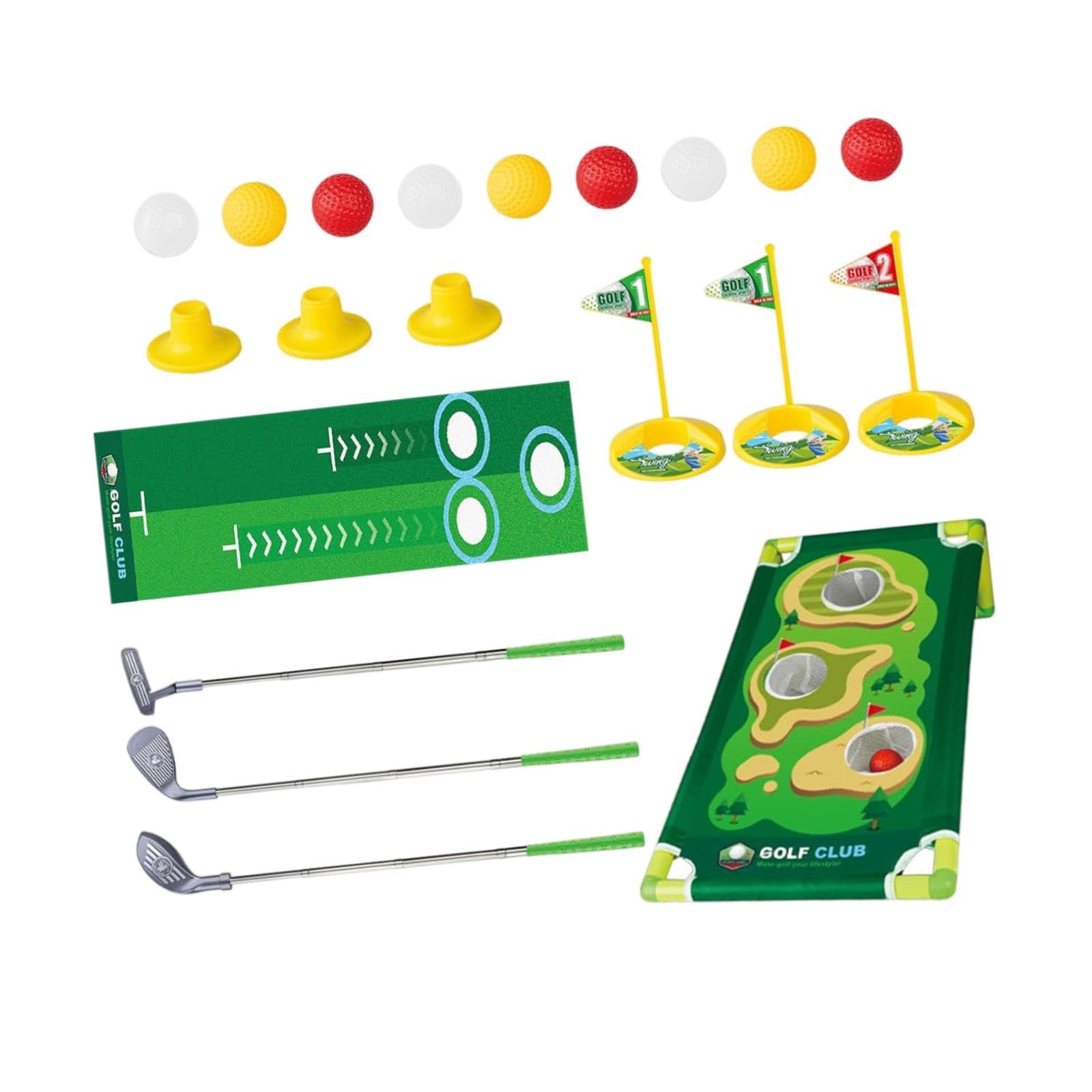 Set de Golf Infantil para Niños de 3 a 6 años: Regalo de Cumpleaños Ideal para Niñas Y Niños.