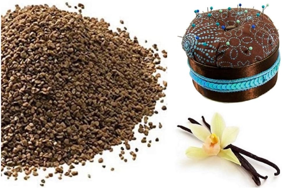 Pin Cushion Filler Ground Walnut Shells Vanilla Scented New!!! 3 KG