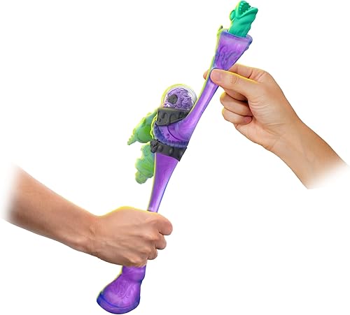 Miniatura 5 de Heroes of Goo JIT Zu Deep Goo Sea Bowlbreath Double Goo Pack. Elástico, blando 6.5 pulgadas Bowlbreath con Goo Power 2 en 1 y arma de ataque EEL Pop