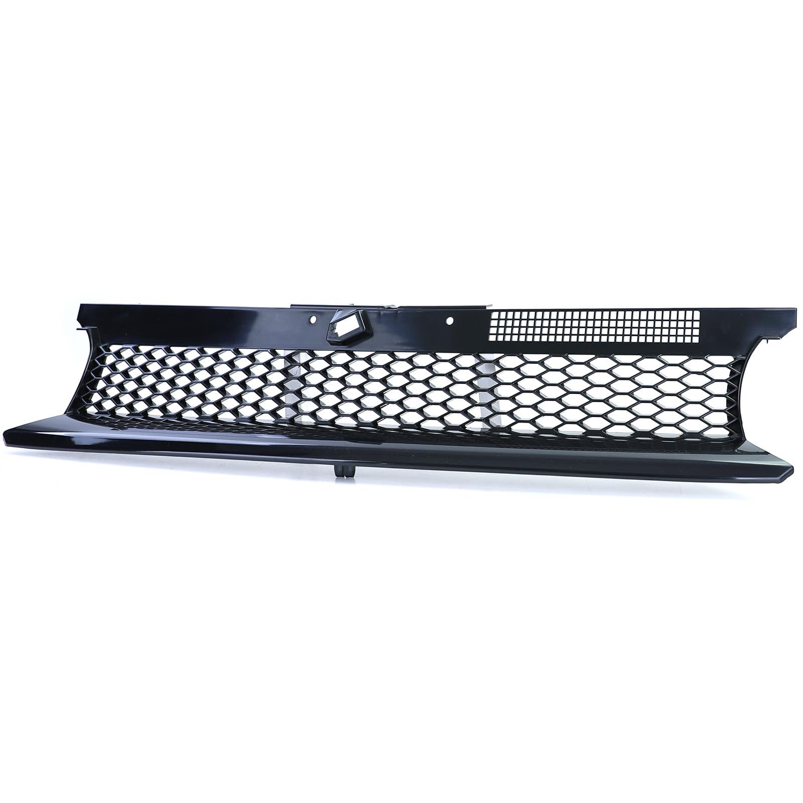 Waben Kühlergrill ohne Emblem Schwarz für VW Golf 4 Limo Variant Cabrio 97-06